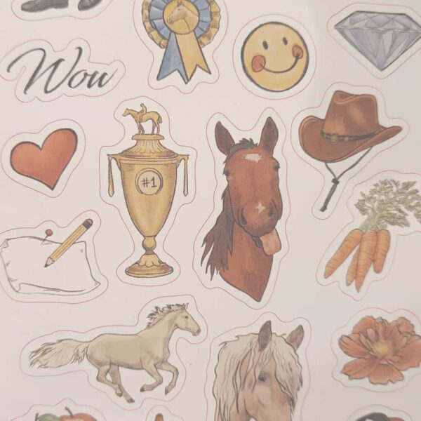 Stickers caballos
